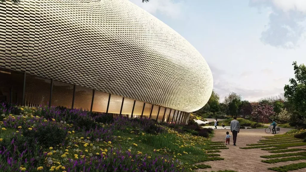 El futuro edificio del CaixaForum Málaga. / L.O.